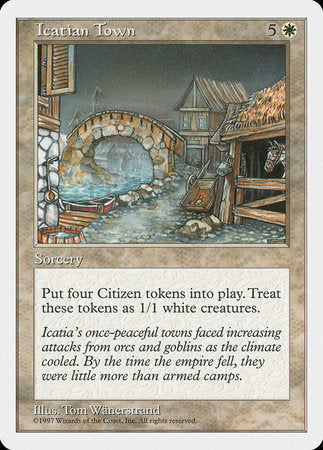 Icatian Town [Fifth Edition] | Dumpster Cat Games