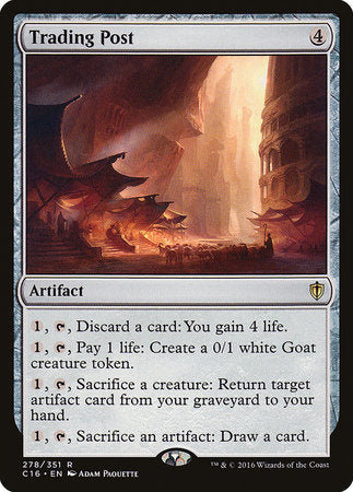 Trading Post [Commander 2016] | Dumpster Cat Games