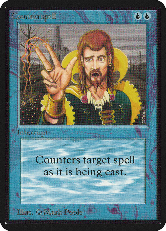 Counterspell [Limited Edition Alpha] | Dumpster Cat Games