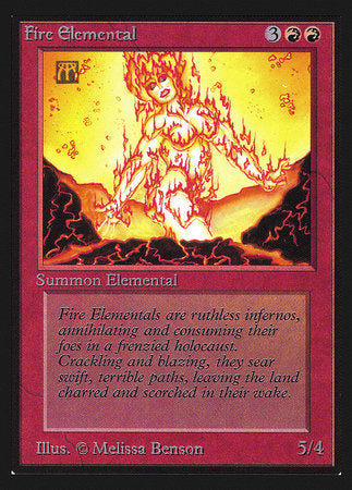 Fire Elemental (CE) [Collectors’ Edition] | Dumpster Cat Games