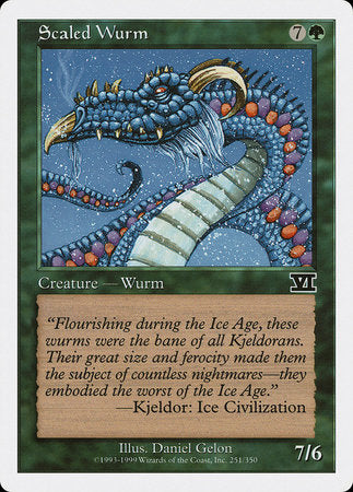 Scaled Wurm [Classic Sixth Edition] | Dumpster Cat Games