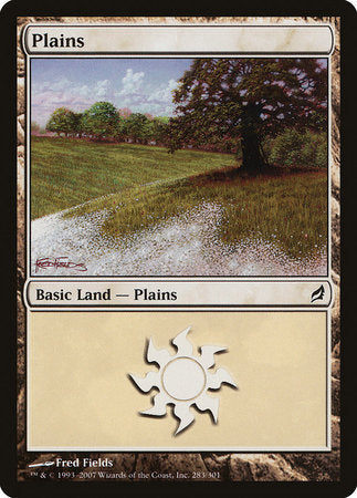 Plains (283) [Lorwyn] | Dumpster Cat Games