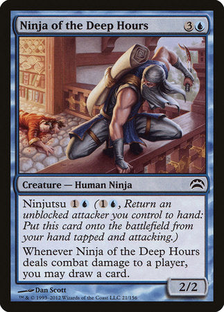 Ninja of the Deep Hours [Planechase 2012] | Dumpster Cat Games