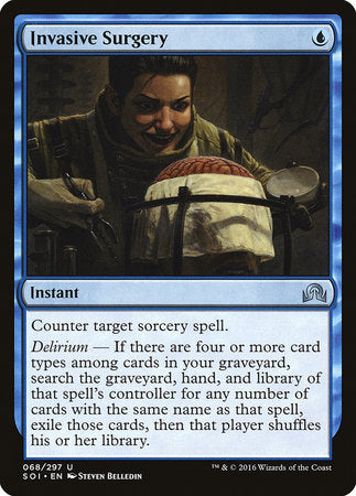 Invasive Surgery [Shadows over Innistrad] | Dumpster Cat Games