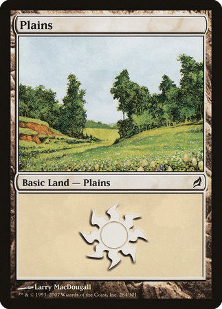 Plains (284) [Lorwyn] | Dumpster Cat Games