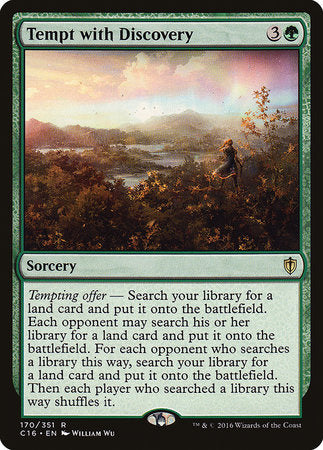 Tempt with Discovery [Commander 2016] | Dumpster Cat Games