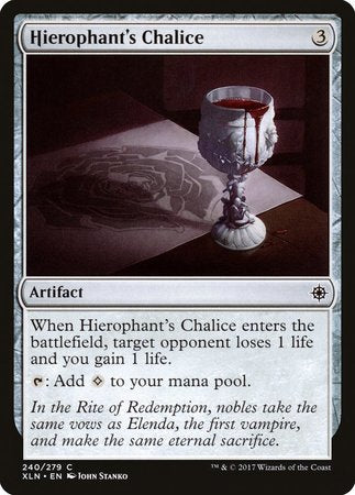 Hierophant's Chalice [Ixalan] | Dumpster Cat Games