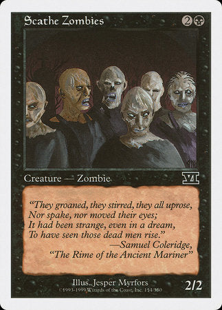 Scathe Zombies [Classic Sixth Edition] | Dumpster Cat Games
