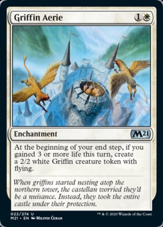 Griffin Aerie [Core Set 2021] | Dumpster Cat Games