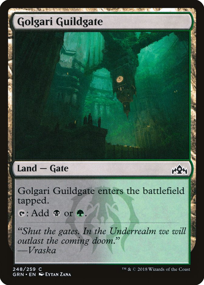 Golgari Guildgate (248/259) [Guilds of Ravnica] | Dumpster Cat Games
