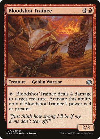 Bloodshot Trainee [Modern Masters 2015] | Dumpster Cat Games