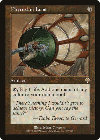Phyrexian Lens [Invasion] | Dumpster Cat Games