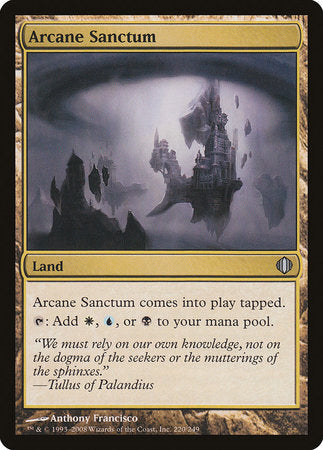 Arcane Sanctum [Shards of Alara] | Dumpster Cat Games