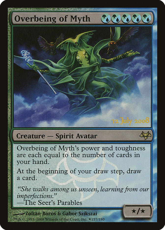 Overbeing of Myth [Eventide Promos] | Dumpster Cat Games