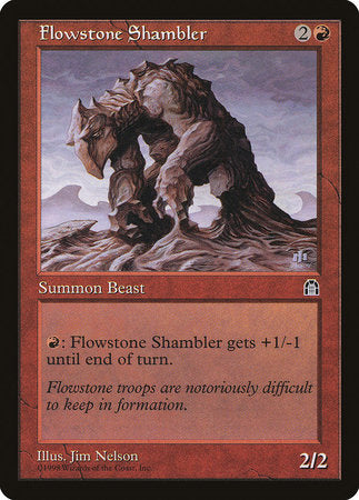 Flowstone Shambler [Stronghold] | Dumpster Cat Games