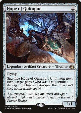 Hope of Ghirapur [Aether Revolt] | Dumpster Cat Games