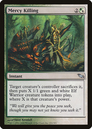 Mercy Killing [Shadowmoor] | Dumpster Cat Games