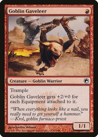 Goblin Gaveleer [Scars of Mirrodin] | Dumpster Cat Games