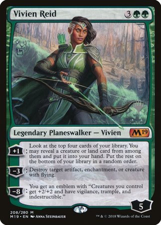 Vivien Reid [Core Set 2019 Promos] | Dumpster Cat Games