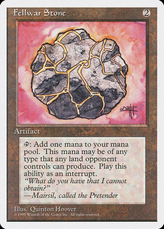 Fellwar Stone [Fourth Edition] | Dumpster Cat Games