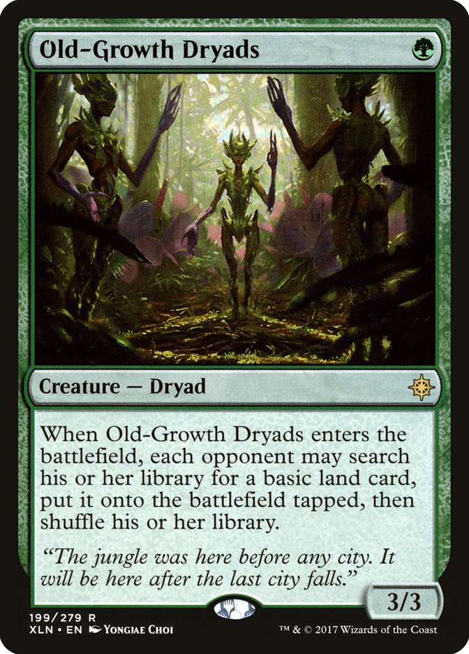 Old-Growth Dryads [Ixalan] | Dumpster Cat Games