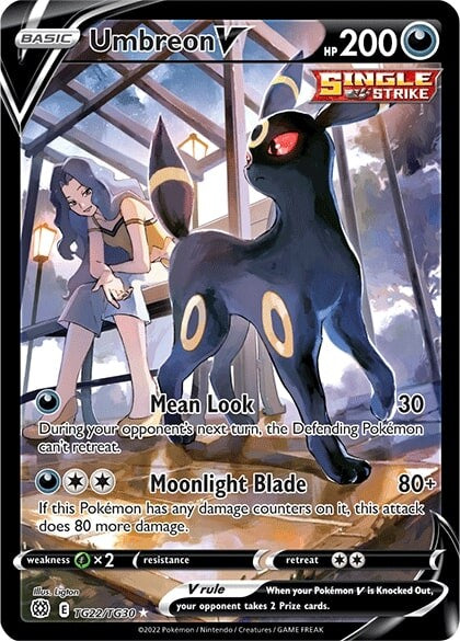 Umbreon V (TG22/TG30) [Sword & Shield: Brilliant Stars] | Dumpster Cat Games