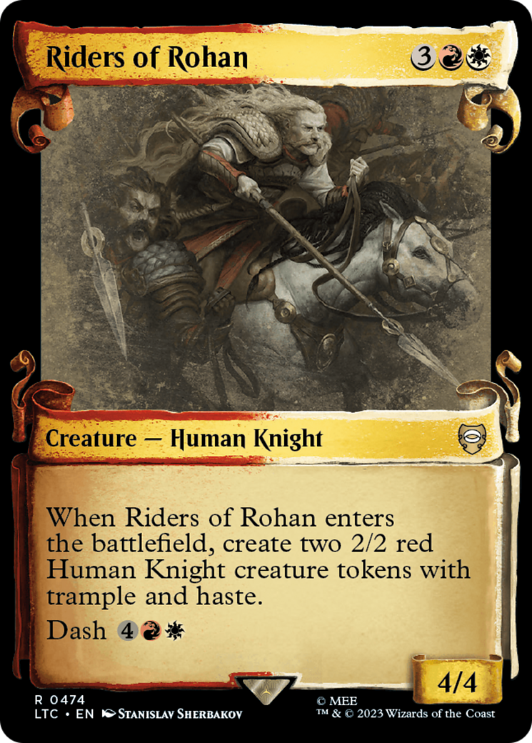 Riders of Rohan [The Lord of the Rings: Tales of Middle-Earth Commander Showcase Scrolls] | Dumpster Cat Games
