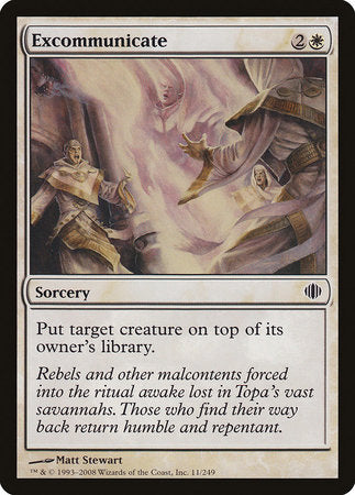 Excommunicate [Shards of Alara] | Dumpster Cat Games