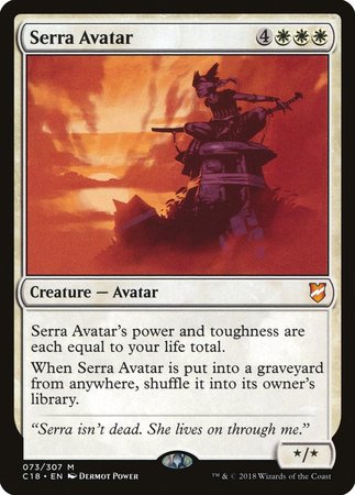 Serra Avatar [Commander 2018] | Dumpster Cat Games