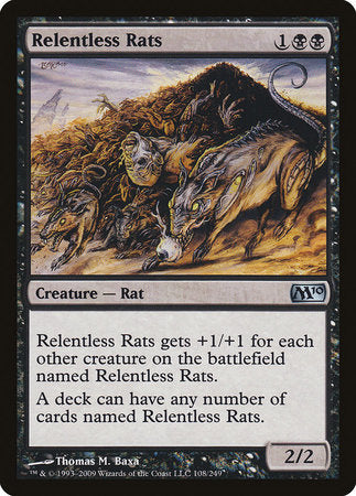 Relentless Rats [Magic 2010] | Dumpster Cat Games