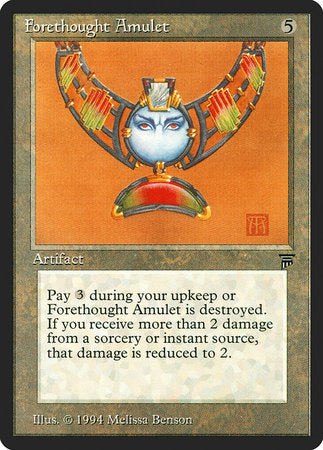 Forethought Amulet [Legends] | Dumpster Cat Games