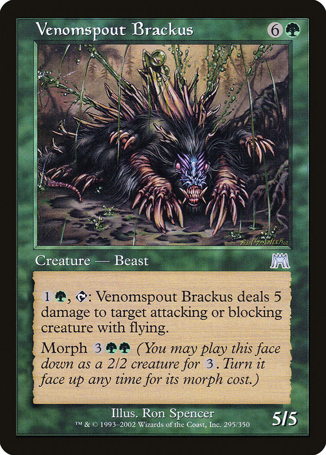 Venomspout Brackus [Onslaught] | Dumpster Cat Games