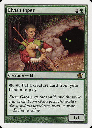 Elvish Piper [Eighth Edition] | Dumpster Cat Games