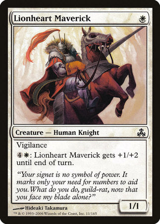 Lionheart Maverick [Guildpact] | Dumpster Cat Games