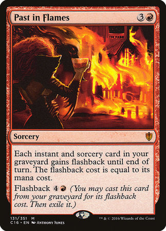 Past in Flames [Commander 2016] | Dumpster Cat Games