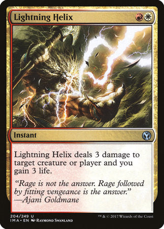 Lightning Helix [Iconic Masters] | Dumpster Cat Games