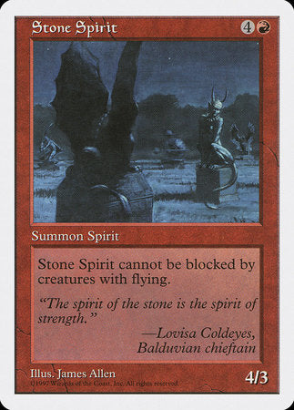 Stone Spirit [Fifth Edition] | Dumpster Cat Games