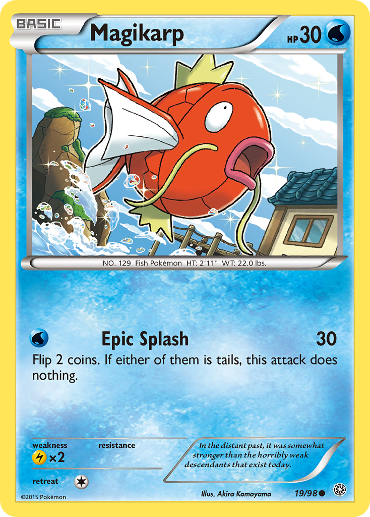 Magikarp (19/98) [XY: Ancient Origins] | Dumpster Cat Games