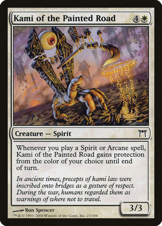 Kami of the Painted Road [Champions of Kamigawa] | Dumpster Cat Games