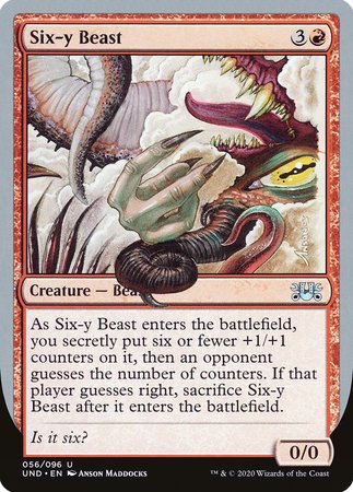 Six-y Beast [Unsanctioned] | Dumpster Cat Games