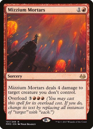 Mizzium Mortars [Modern Masters 2017] | Dumpster Cat Games