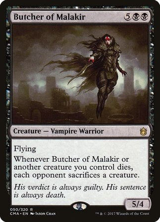 Butcher of Malakir [Commander Anthology] | Dumpster Cat Games