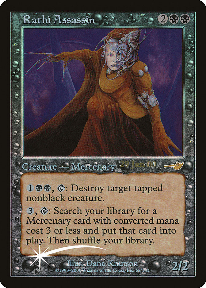 Rathi Assassin [Nemesis Promos] | Dumpster Cat Games