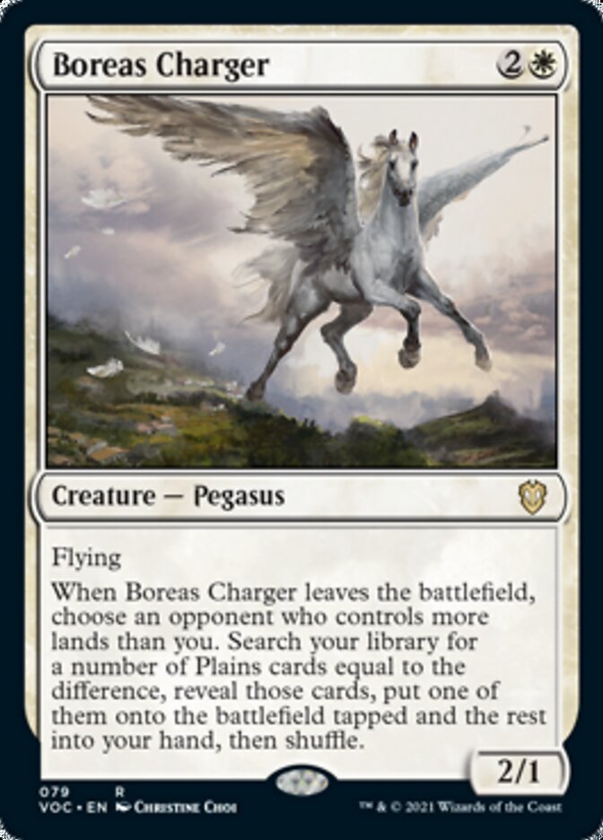 Boreas Charger [Innistrad: Crimson Vow Commander] | Dumpster Cat Games