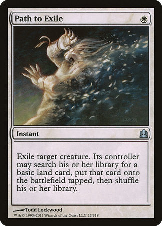 Path to Exile [Commander 2011] | Dumpster Cat Games
