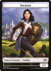 Soldier Token [Double Masters] | Dumpster Cat Games