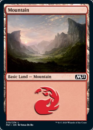 Mountain (270) [Core Set 2021] | Dumpster Cat Games