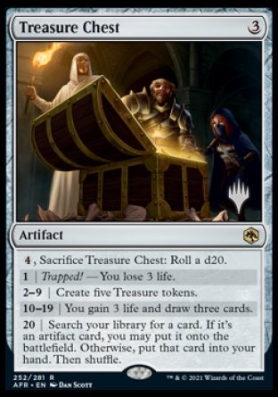 Treasure Chest (Promo Pack) [Dungeons & Dragons: Adventures in the Forgotten Realms Promos] | Dumpster Cat Games