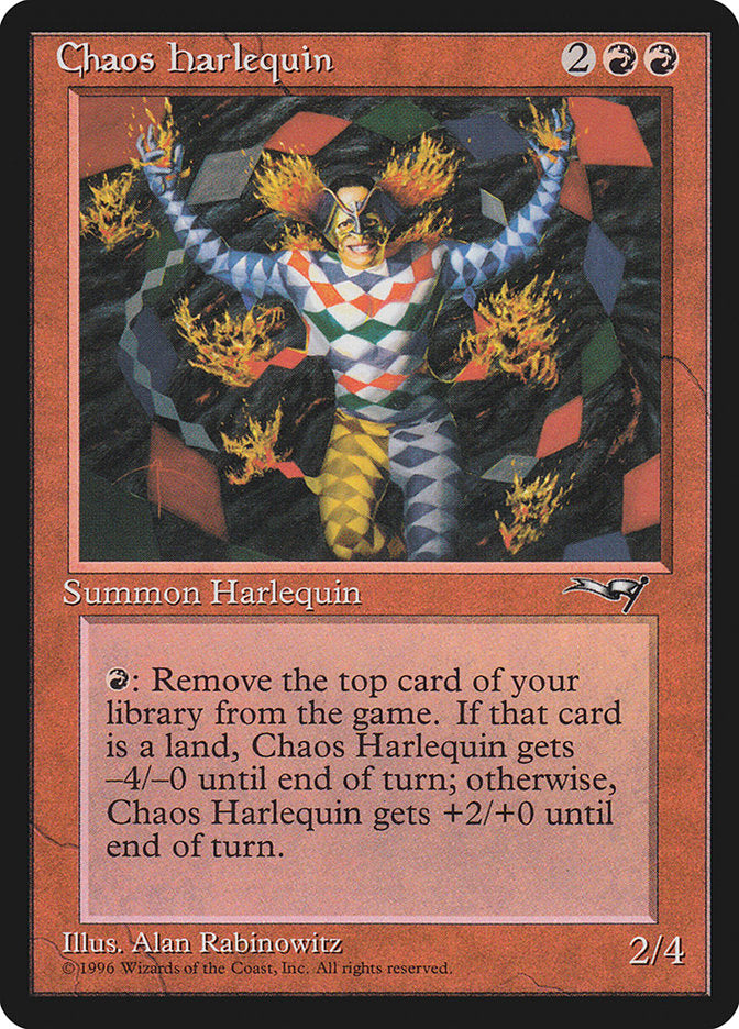 Chaos Harlequin [Alliances] | Dumpster Cat Games