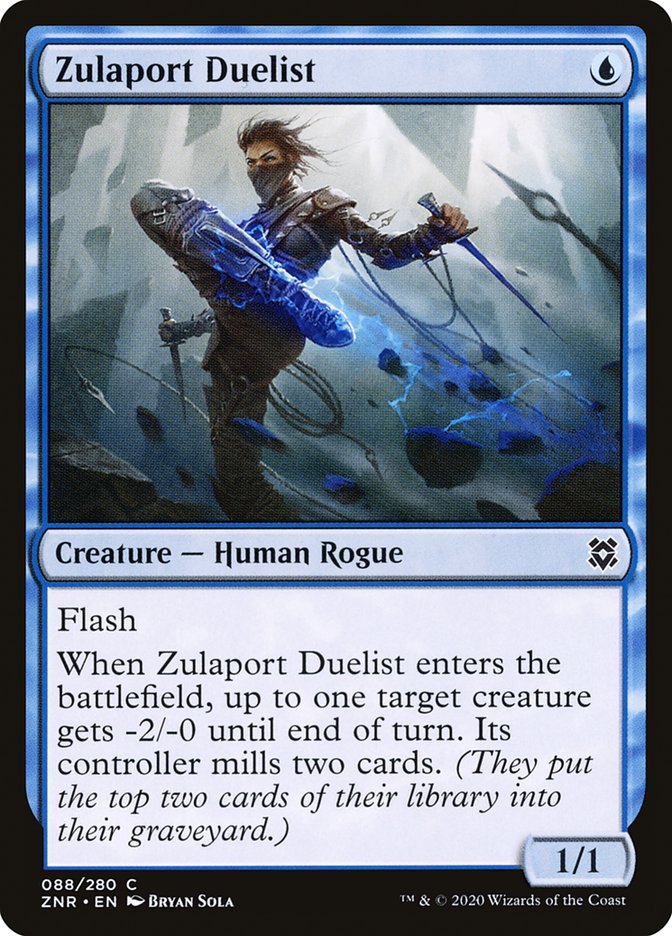 Zulaport Duelist [Zendikar Rising] | Dumpster Cat Games